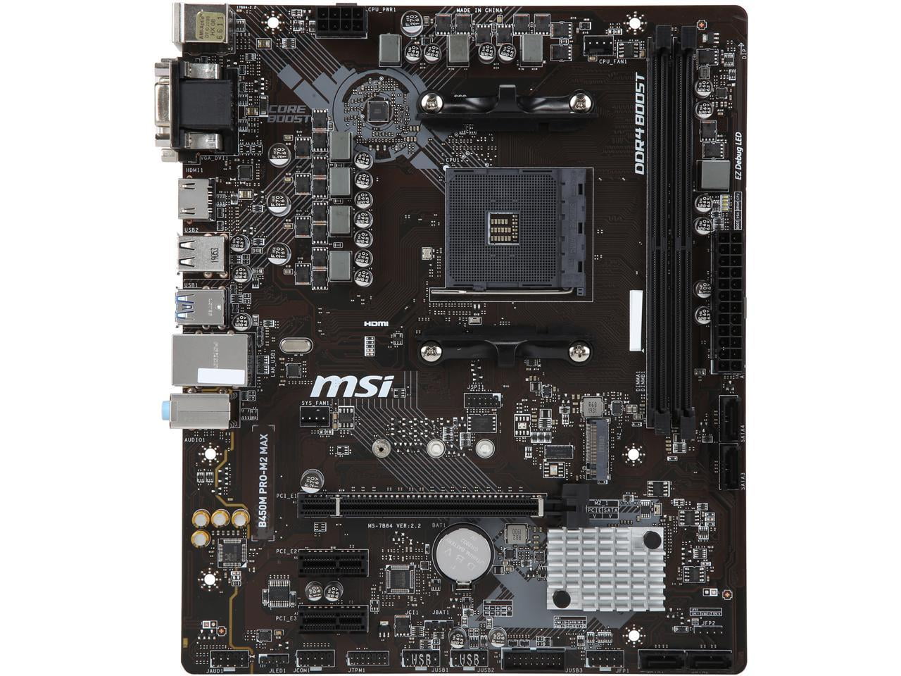【中古】Ryzen7 3700X + MSI B450M PRO-M2 MAX MB MSI | B450M PRO-M2 MAX R - Walmart.com