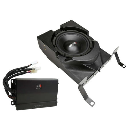 MB Quart - Can-Am Maverick X3 (2017-current) 400W 10" Underseat Subwoofer System - Black