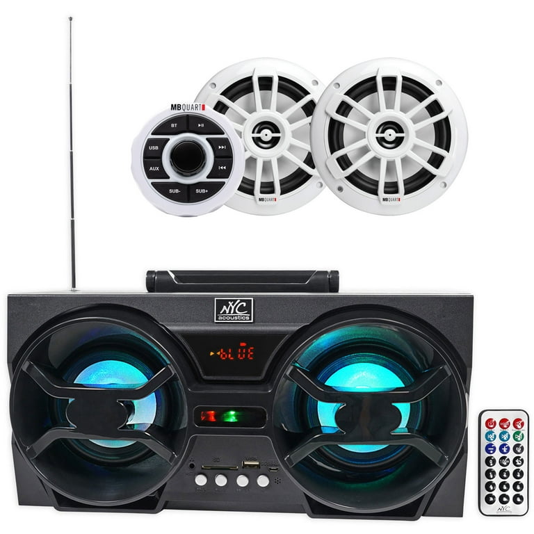 Mb Quart Bluetooth Rv Speakers MB QUART Marine Bluetooth Receiver+
