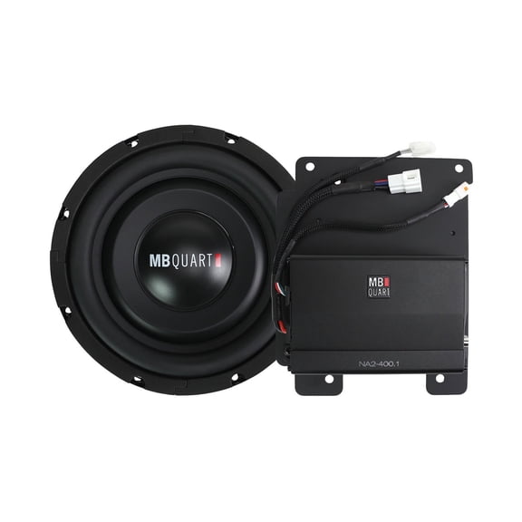MB Quart 8" Subwoofer Upgrade for 21-24 Ford Bronco, Tuned Audio Package, 400W