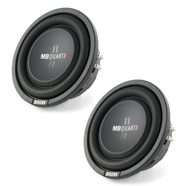 MB Quart DS1-204 400W 8 Inch Shallow DVC 4 Ohm Subwoofer Speaker