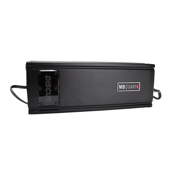 MB Quart Discus 2 Channel Marine Amplifier with Top Mounted Controls, 500 Watts