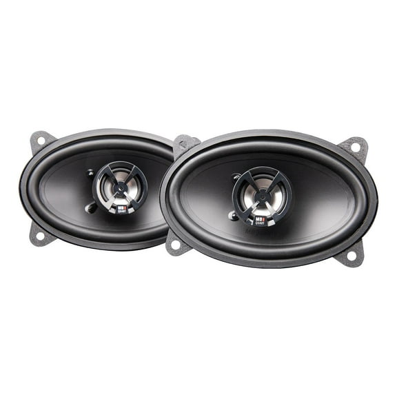 MB Quart 4x6-Inch 2 Way Car Audio Coaxial Speakers, 180W Peak Power, 88 dB, Pair
