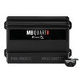 thumbnail image 1 of MB Quart Formula Monoblock Class D 1,500W Car Audio Amplifier, Black, 1 of 6