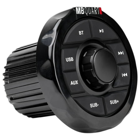 MB Quart - Bluetooth Digital Media Marine Receiver - Black
