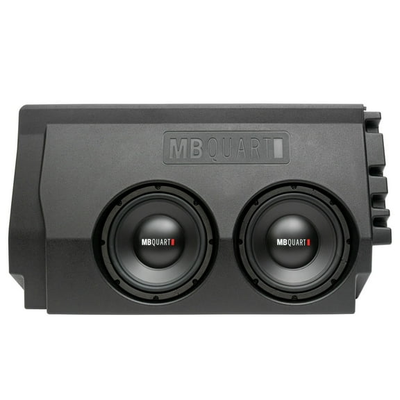 MB Quart Dual 10" Subwoofer Upgrade with Sealed Enclosure for 2016-2023 Toyota Tacoma