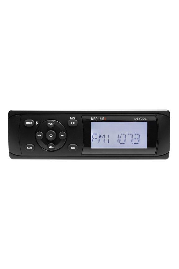 MDR2.0 160 Watt Single DIN Marine Grade Digital Receiver Radio
