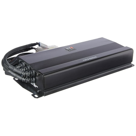 MB Quart - 500W Class D Digital Multichannel MOSFET Amplifier with Variable Low-Pass Crossover - Black