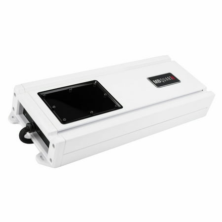 MB Quart - Nautic 1000W Class AB/D Multichannel Amplifier with Variable Crossovers - White