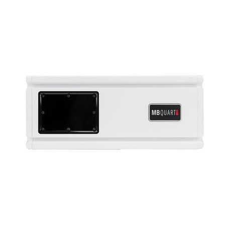MB Quart - Nautic 600W Class AB Multichannel Amplifier with Variable Crossovers - White