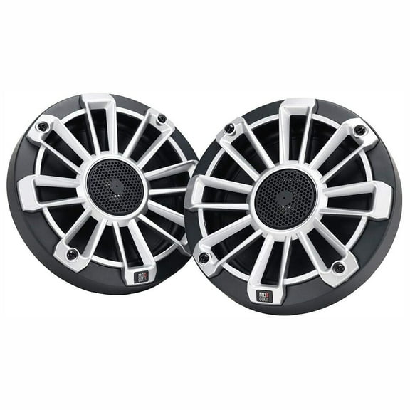 MB Quart NP1-116 Nautic Premium 6.5 Inch Marine Speaker Pair with 3 Grills