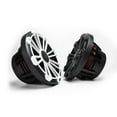 thumbnail image 1 of MB Quart NP1-120 Nautic Premium Waterproof Speakers (Black, Pair) – Marine Grade Speakers, Boat, RV, and Off-Road Vehicle Marine Audio, 3 Grill Colors (Black, Silver, White), 140 Watts, 8 Inch, 1 of 6