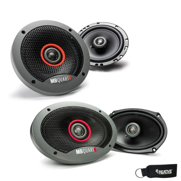 MB Quart - Pair Of Formula FKB116 6.5" Coaxial Speakers And A Pair Of Formula 6x9" Speakers FKB169