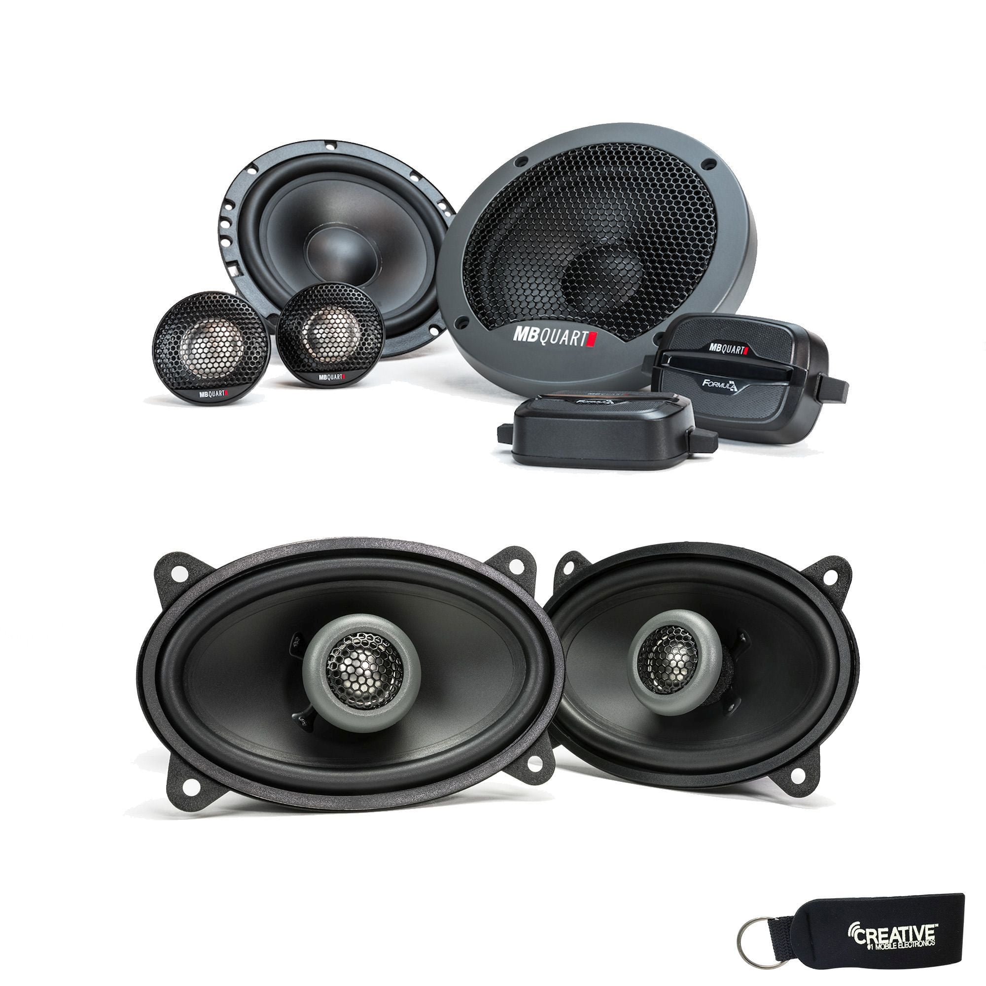MB Quart Pair Of Formula FSB216 Component Speakers And A