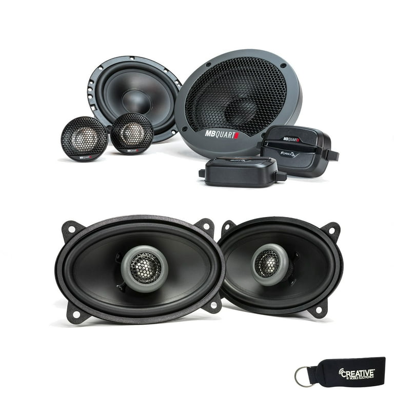MB Quart Pair Of Formula FSB216 Component Speakers And A