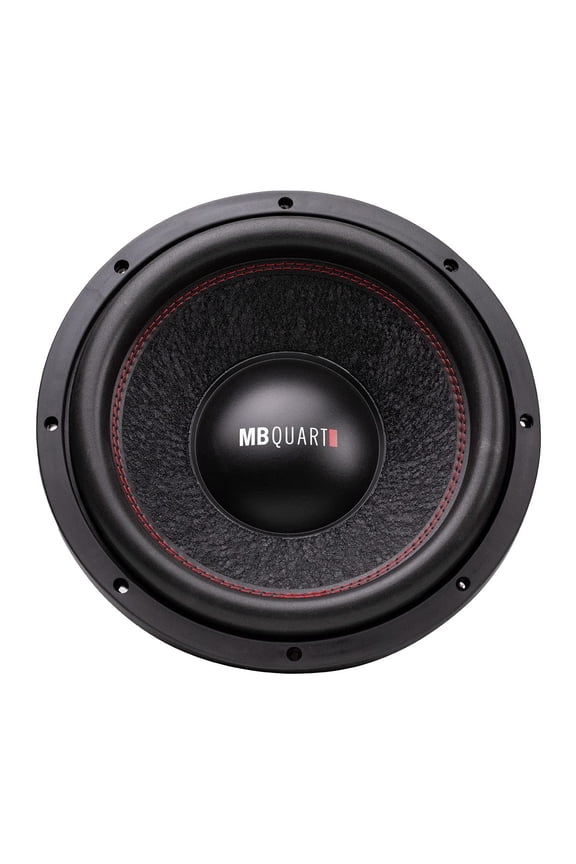 MB Quart RW1-304 Reference Subwoofer (Black) 12 Inch Subwoofer, 1200 Watts, Car Audio, 3 Inch Voice Coils, Best Sound Quality in Vented Enclosures