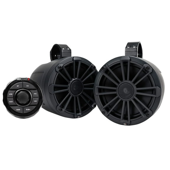 MB Quart UNI8.1R Rugged 160 Watt Universal UTV Tuned Audio Speaker System