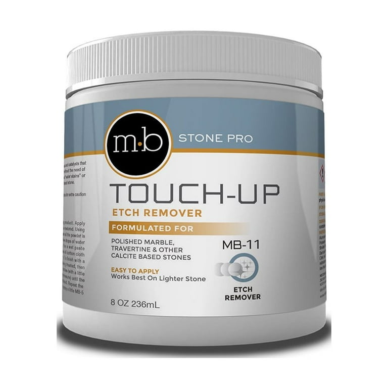 MB Stone Care MB-11 Touch-Up Etch Remover Polishing Powder (8 oz.) for  Polishing Marble, Limestone & Travertine