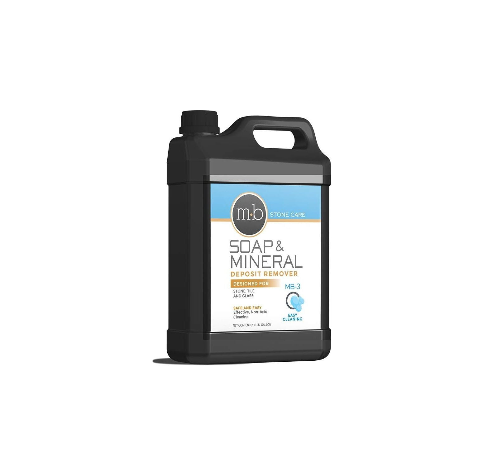MB Stone Care MB3 Soap, Mineral Deposit & Grout Film Remover (1