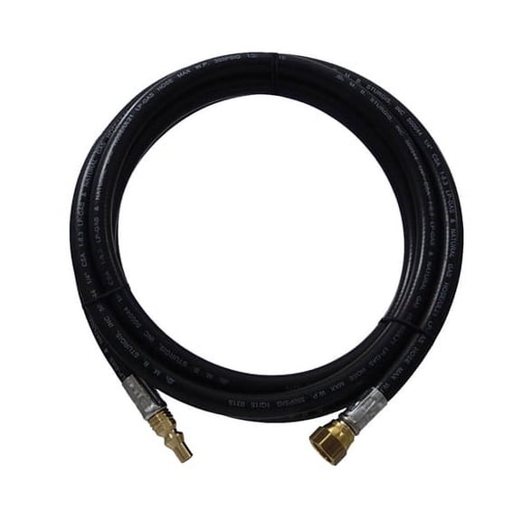 MB Sturgis 100304-120-MBS Propane Hose, Model 250 Quick Disconnect x 3/8" Female Flare, 10 Ft