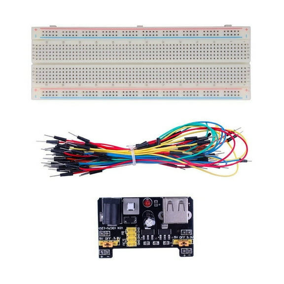 MB102 Breadboard for MB102 Protoboard PCB Board BreadBoard 830 Point Solderless Universals Prototype Develop
