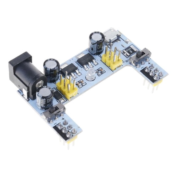 MB102 USB Breadboard Power Supply Module MB102 Module 5V 3.3V 2 Channel