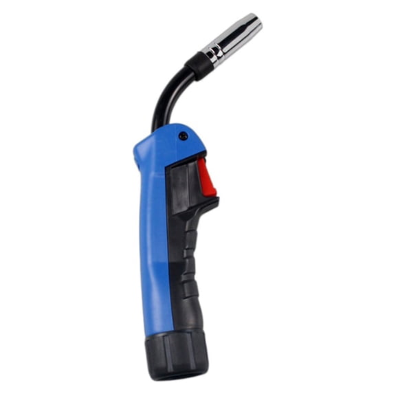 MB15AK Welder Nozzle Attachment Blue Plastic Construction Easy To Install Welding Tip For Industrial And Craft Use