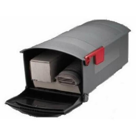 MB515B01 Medium Polypropylene Rural Mailbox, Black