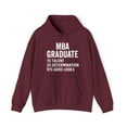 thumbnail image 1 of MBA Graduate Hoodie, Gifts, Hooded Sweatshirt, 1 of 4