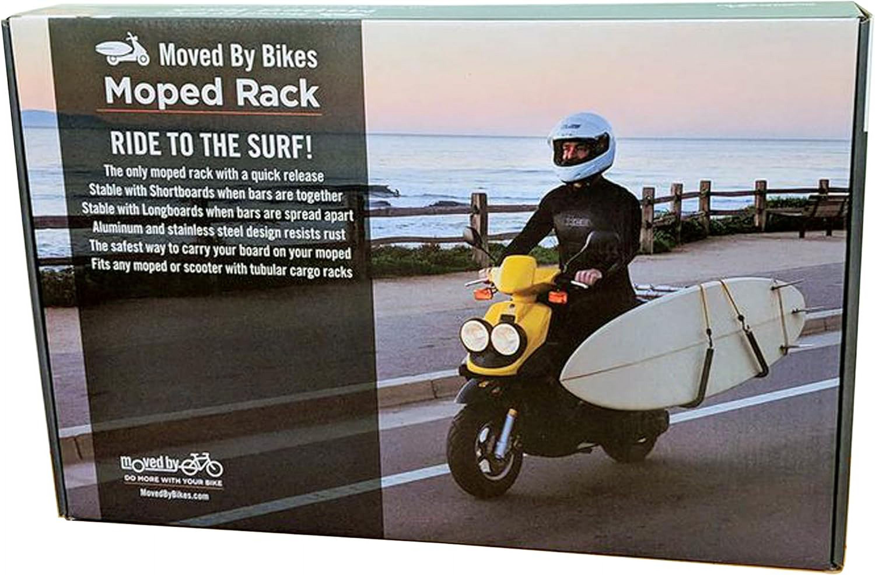 MBB Moped Surfboard Racks, , Compatible with Mopeds or Electric with