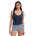 thumbnail image 1 of Mills by Millie Bobby Brown Women's Sleep Split Neck Tank, Sizes XS-XXXL, 1 of 4