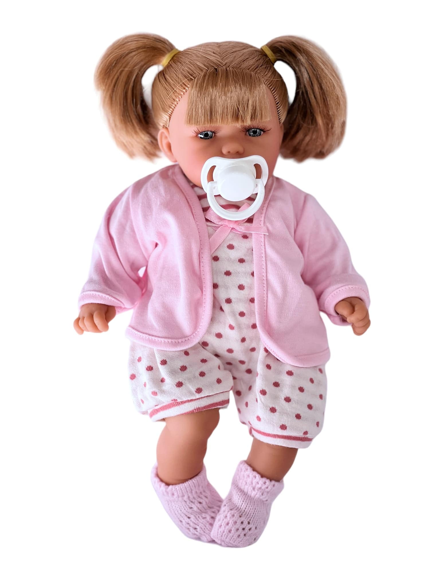 MBD 12 Inch Baby Girl Doll- Perfect for Ages 2+- Outfit Varies Pink or Blue