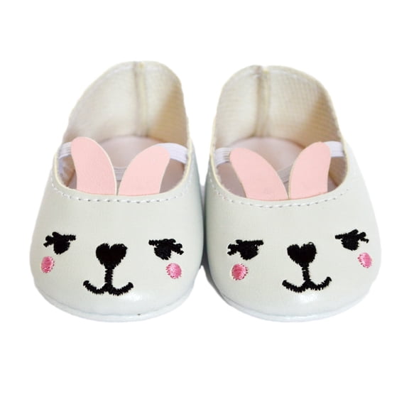 MBD 18 Inch Doll Shoes- Bunny Rabbit Shoes Fits 18 Inch Dolls