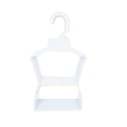 MBD® 8 PC White Display Hangers Fits 18 Inch Doll Clothes/18 Inch Dolls