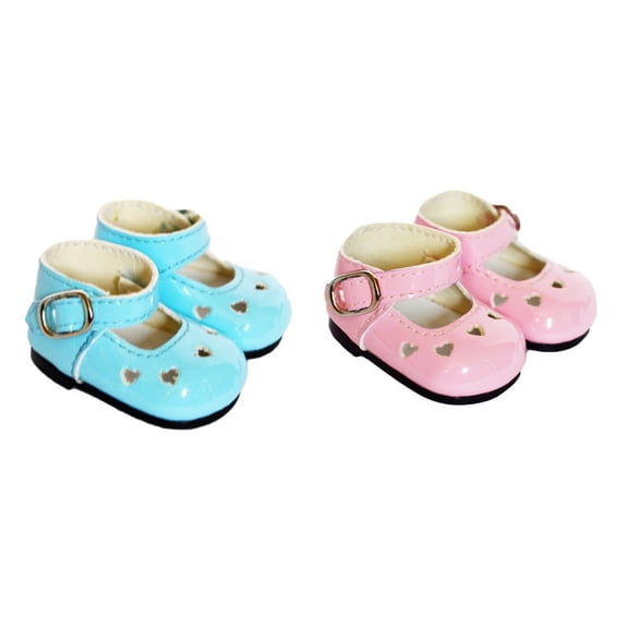 MBD Two Pack Of Shoes Fits 18 Inch Dolls/18 Inch Doll Shoes