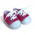 thumbnail image 1 of MBD® Pink Canvas Tennis Shoes Fits 18 Inch Dolls, 1 of 4