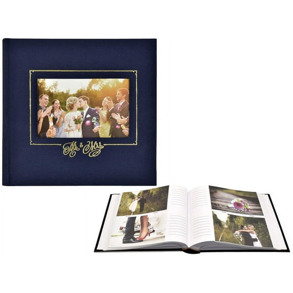MBI Mr & Mrs 4x6 Wedding Photo Album