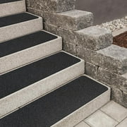 MBIGM Stair Treads Outdoor, Heavy Duty Anti-Slip Tape Black Safety Traction Grip, 30" x 6 ", 12-Pack