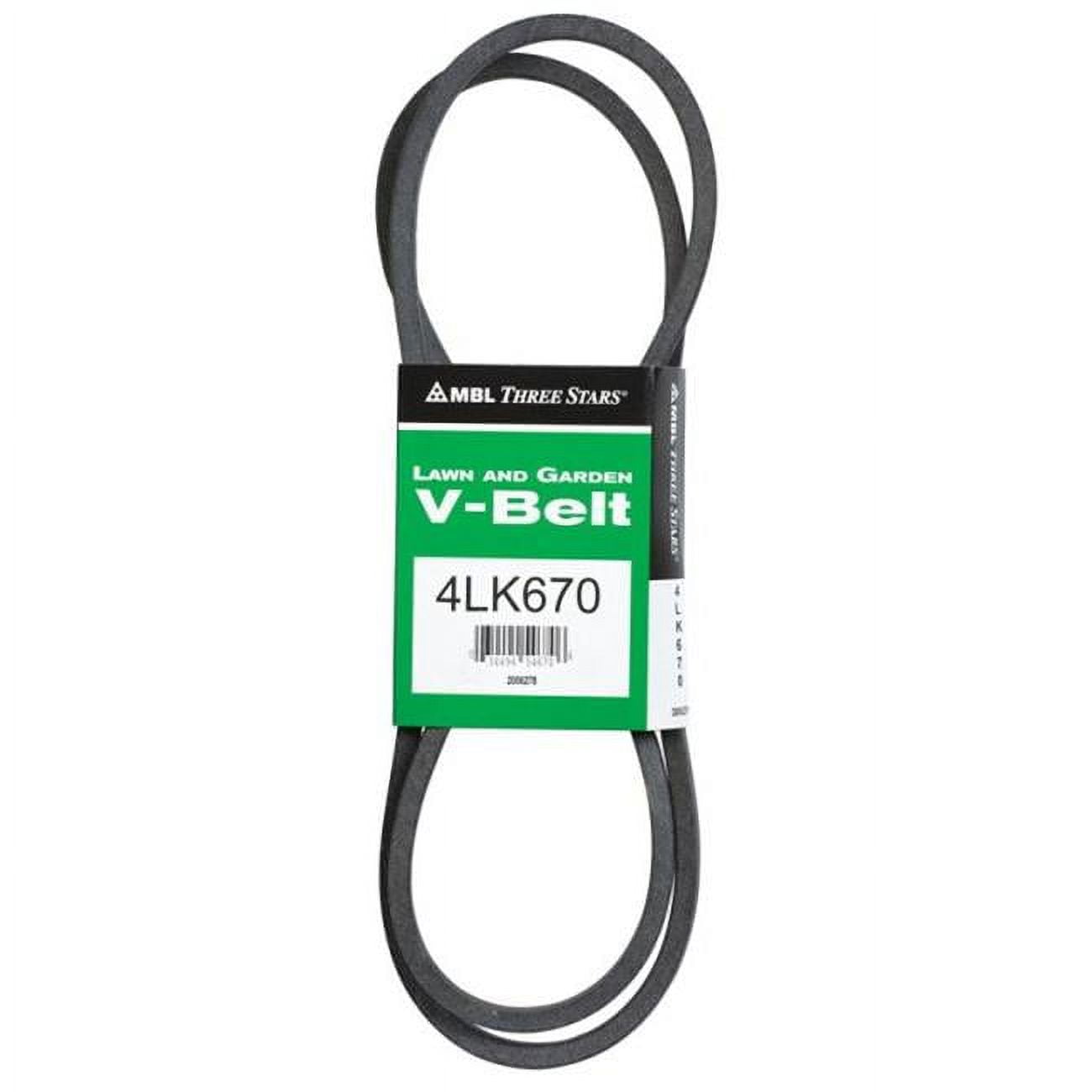 MBL 4LK670A Lawn & Garden VBelt 0.5 x 67 in.