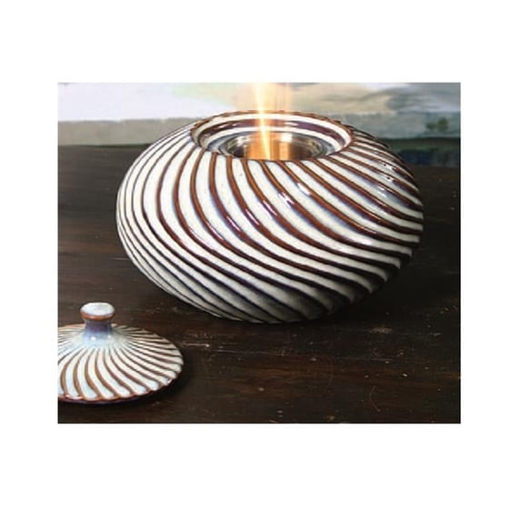 MBL-66-2-1750N 10 W x 6.5 H In.- Aladdin Ceramic Firepot