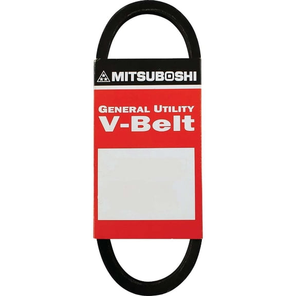 MBL Corporation Utility V-Belt 4L180A - Universal Replacement - 0.5 x 18 In, Black Rubber