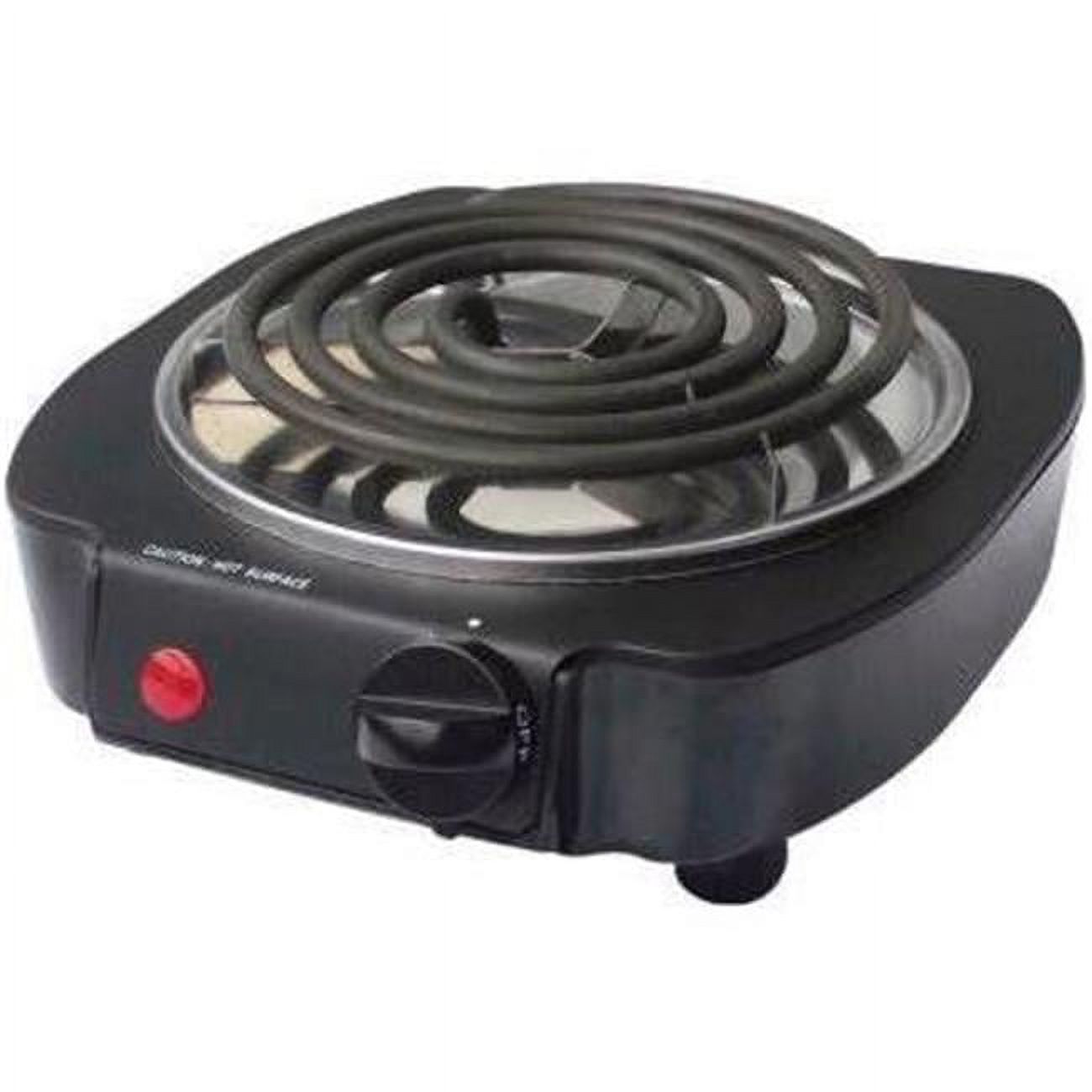 MBR 1100W Single Coil Burner, Black