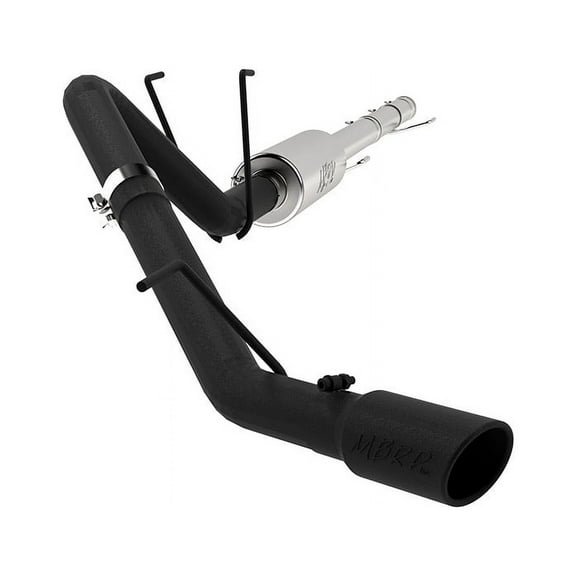 MBRP 09-14 Dodge Ram 1500 5.7L Cat-Back Single Side AL - Black Fits select: 2019 RAM 1500 CLASSIC TRADESMAN, 2016-2018 RAM 1500 SLT