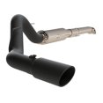 thumbnail image 1 of MBRP 11-14 Ford F-150 3.5L V6 EcoBoost 4in Cat-Back Single Side AL Exhaust System - Black Fits select: 2011-2014 FORD F150, 1 of 4
