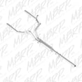 thumbnail image 1 of MBRP 14 Chevy/GMC 1500 Silverado/Sierra 4.3L V6/5.3L V8 Dual Split Rear Alum 3in Cat Back Exhaust Fits select: 2014-2015,2018 CHEVROLET SILVERADO, 1 of 2