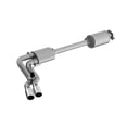 thumbnail image 1 of MBRP 15+ Ford F150 T304 Pre-Axle 4in OD Tips Dual Outlet 3in Cat Back Exhaust Fits select: 2019 FORD F150 SUPERCREW, 1 of 12