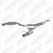 MBRP 15 Ford Mustang EcoBoost 2.3L T409 3in Cat Back Dual Split Rear Exit Street Version
