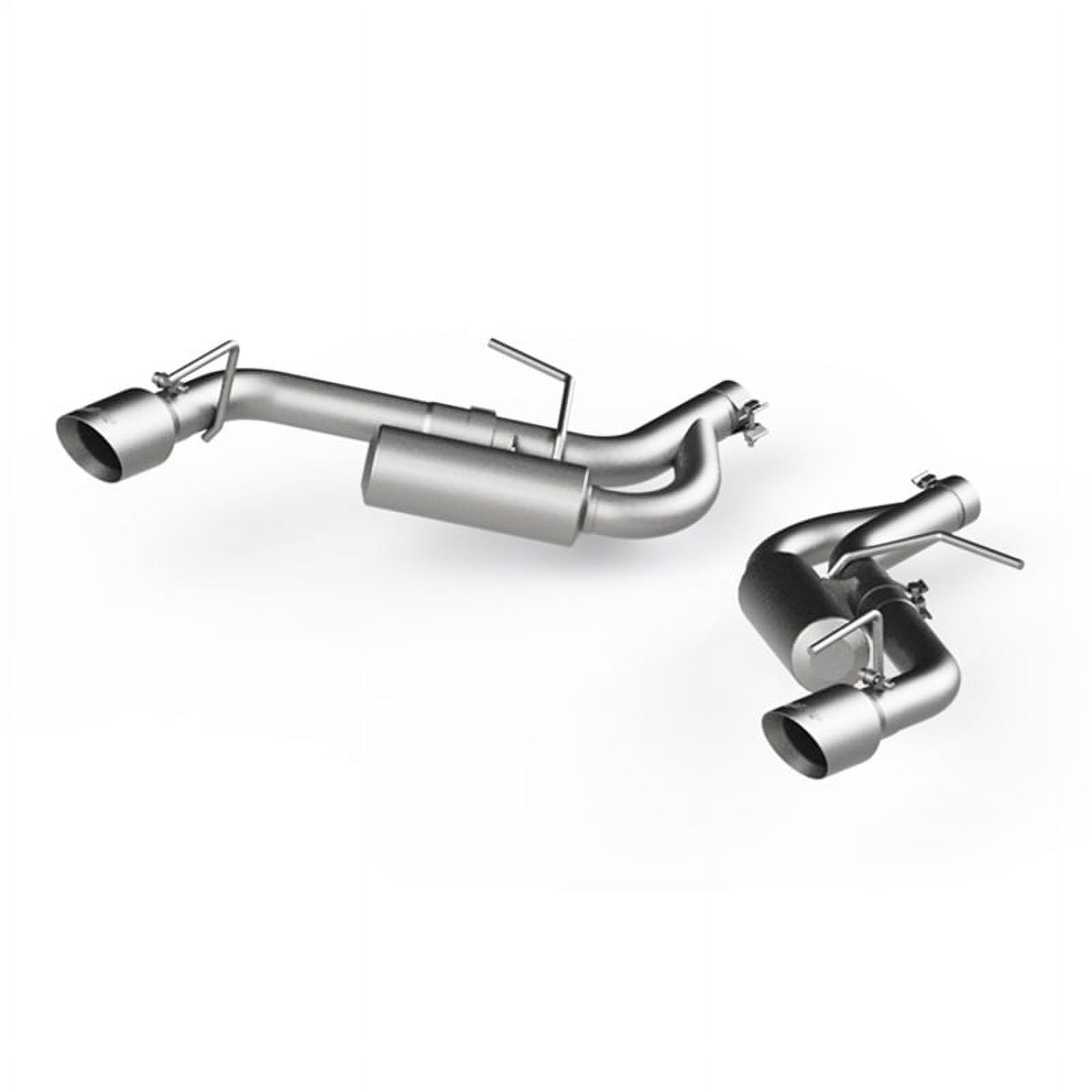 MBRP 16+ Camaro 6.2L Axle Back Exhaust Quad Tip S7036BLK MBRP 16+ Camaro 6.2L Axle Back Exhaust Quad Tip S7036BLK