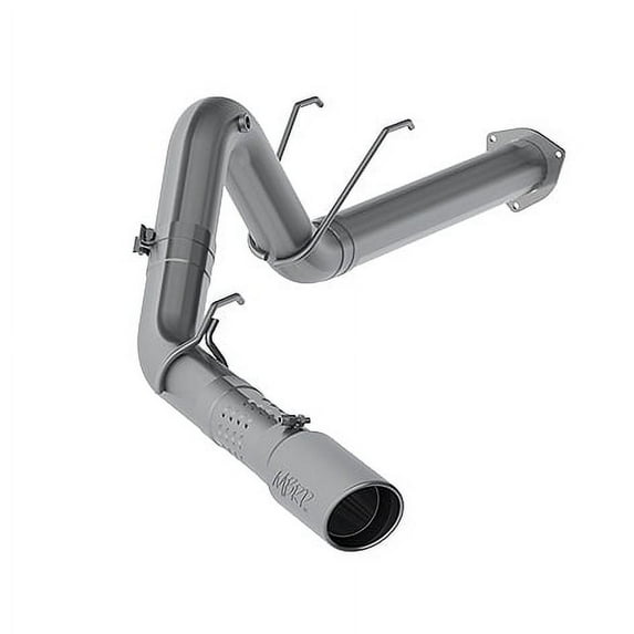 MBRP 17-18 Ford F250/350/450 6.7L Ex. Reg Cab 5in Filter Back Single Tip Aluminized Exhaust System