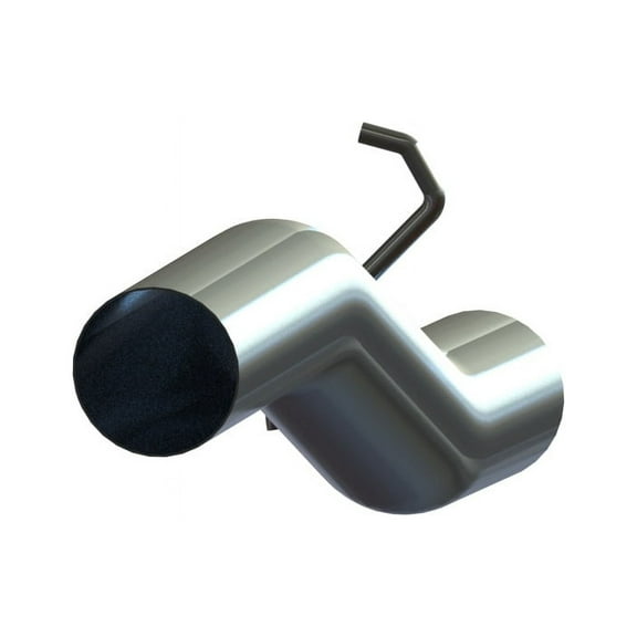 MBRP 2001-2005 Chev/GMC Duramax 6.6L Regular Cab 4in Extension-Pipe Aluminized